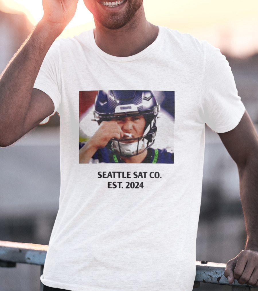Seattle Sat Co. Est. 2024 Seahawks Parade Myers T-Shirt