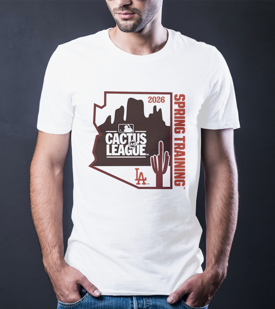 Los Angeles Dodgers 2026 Cactus League Spring Training Arizona T-Shirt