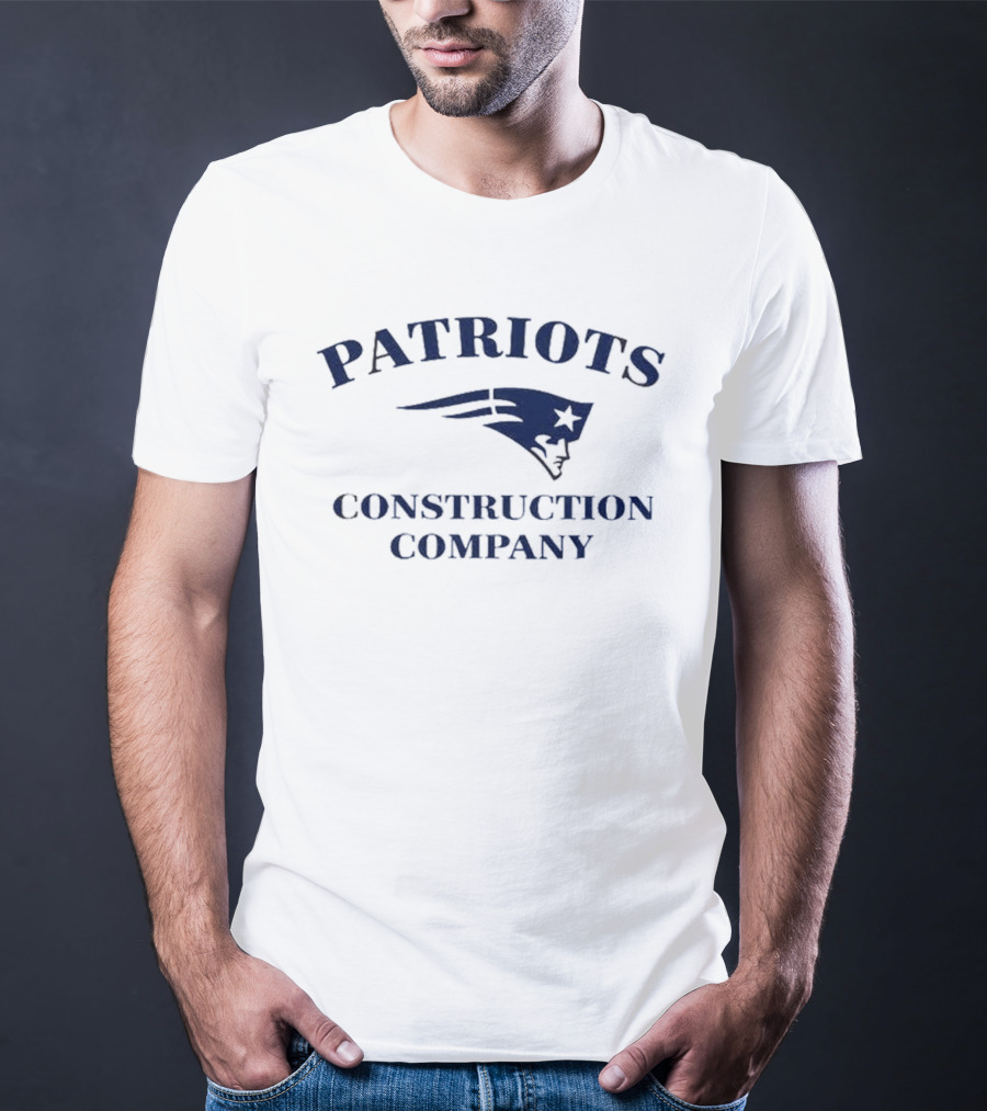 Patriots Construction Company New England Football Fan Gear T-Shirt