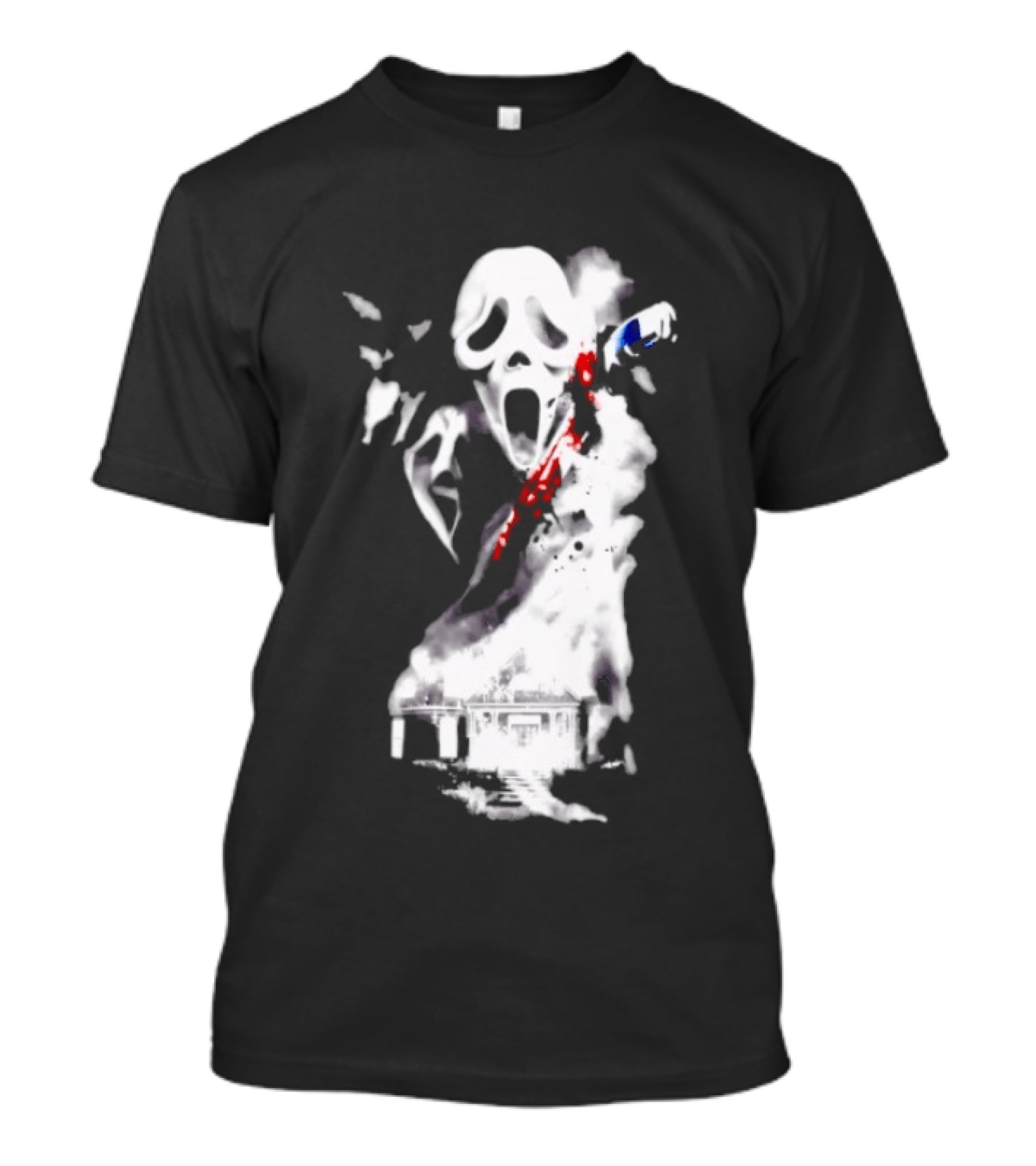 30th Anniversary Scream Kill Tour Ghostface Mask Horror Movie T-Shirt