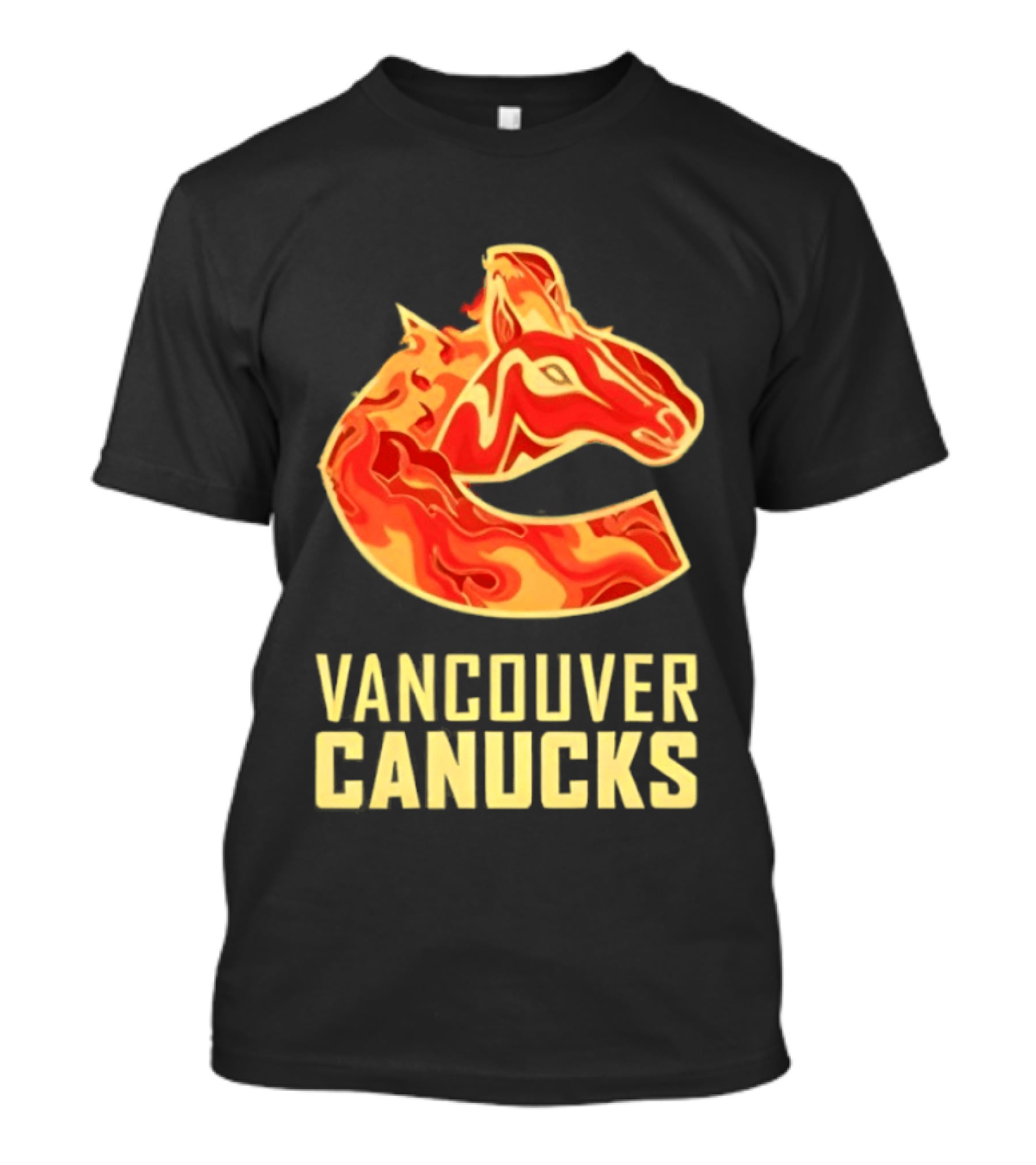 Vancouver Canucks Lunar New Year Horsefire 2026 T-Shirt
