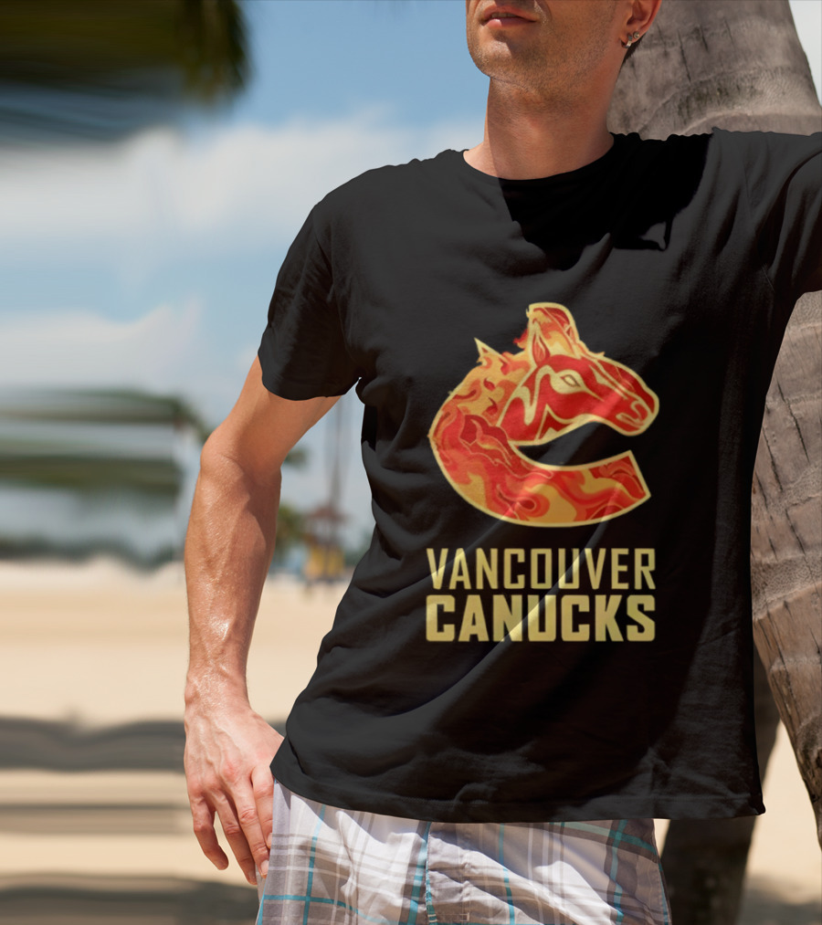 Vancouver Canucks Lunar New Year Horsefire 2026 T-Shirt