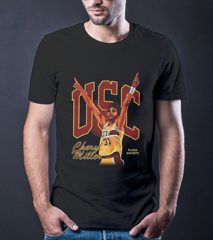 USC Cheryl Miller 31 Basketball Legend T-Shirt