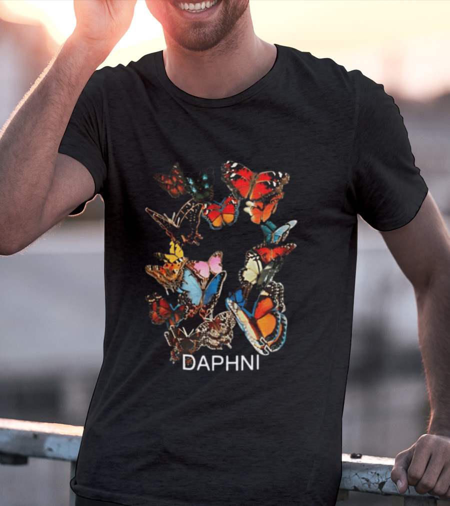 Daphni Butterfly Multicolor Vivid Wing T-Shirt