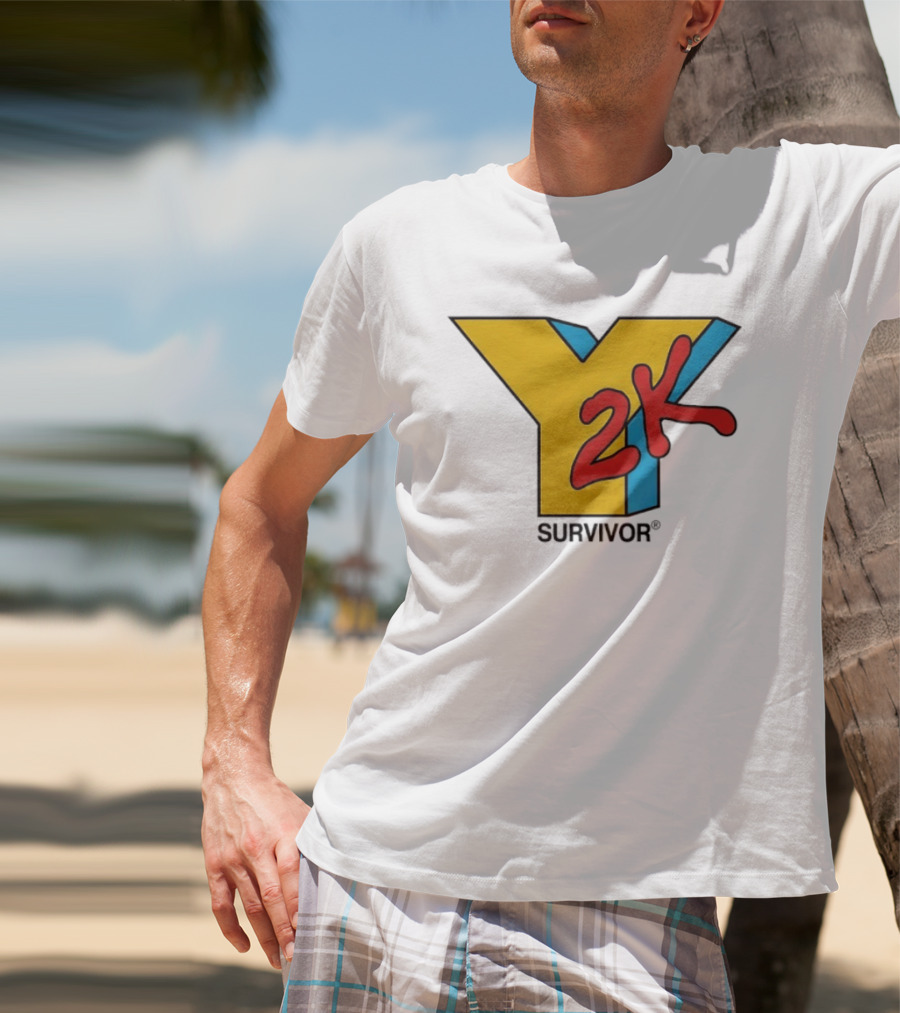 Y2K Survivor Retro 2000s Nostalgia Fashion Trend T-Shirt