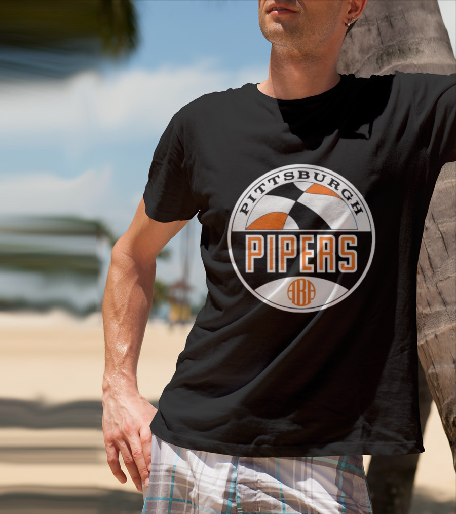 Pittsburgh Pipers ABA Vintage Basketball Team T-Shirt