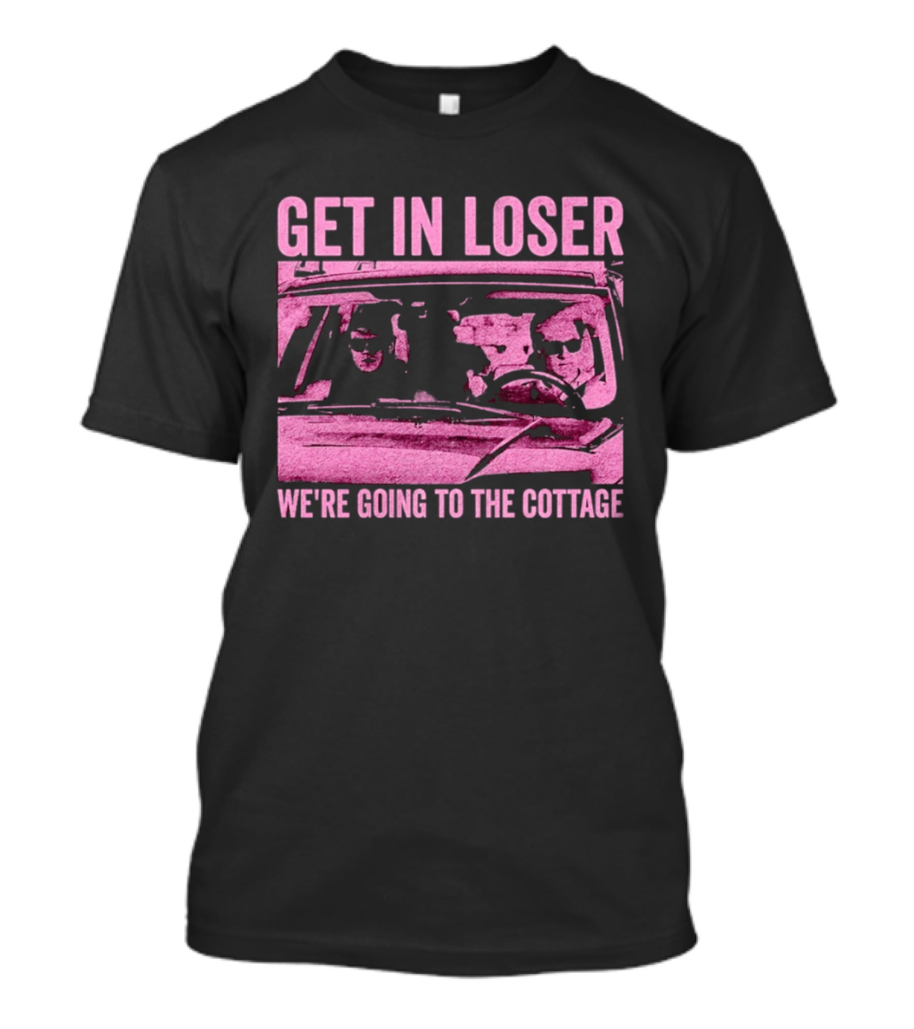 Get In Loser We're Going To The Cottage Heated Rivalry Car Scene T-Shirt