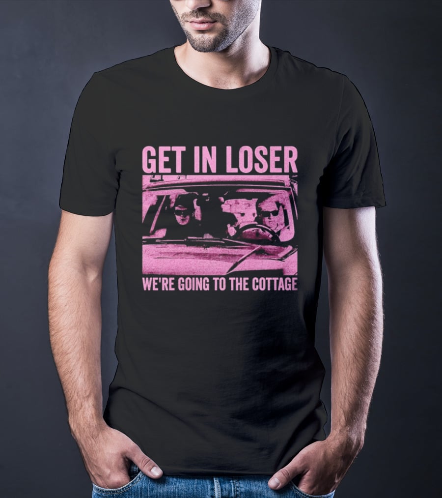 Get In Loser We're Going To The Cottage Heated Rivalry Car Scene T-Shirt