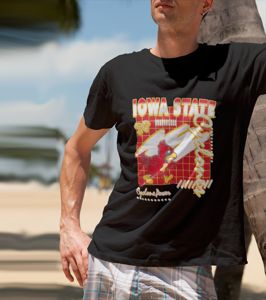 Iowa State Cyclones 58 Cyclone Power T-Shirt