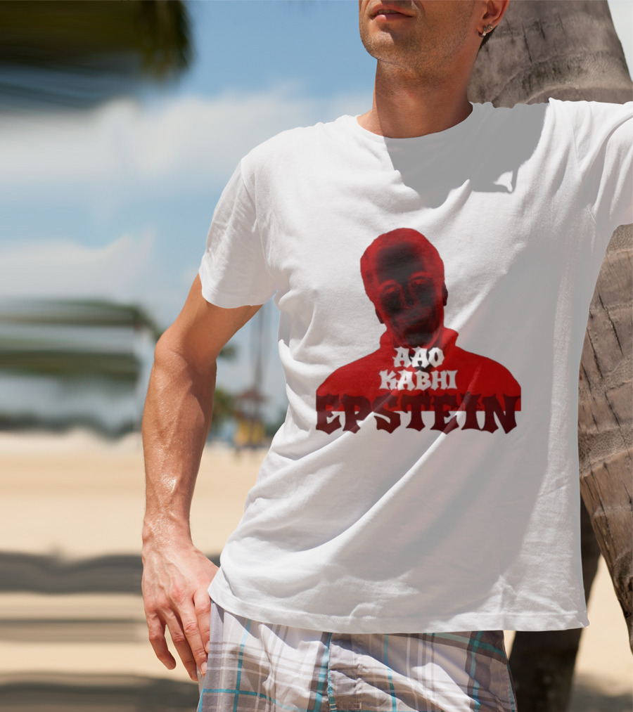 Aao Kabhi Epstein Edgy Meme T-Shirt