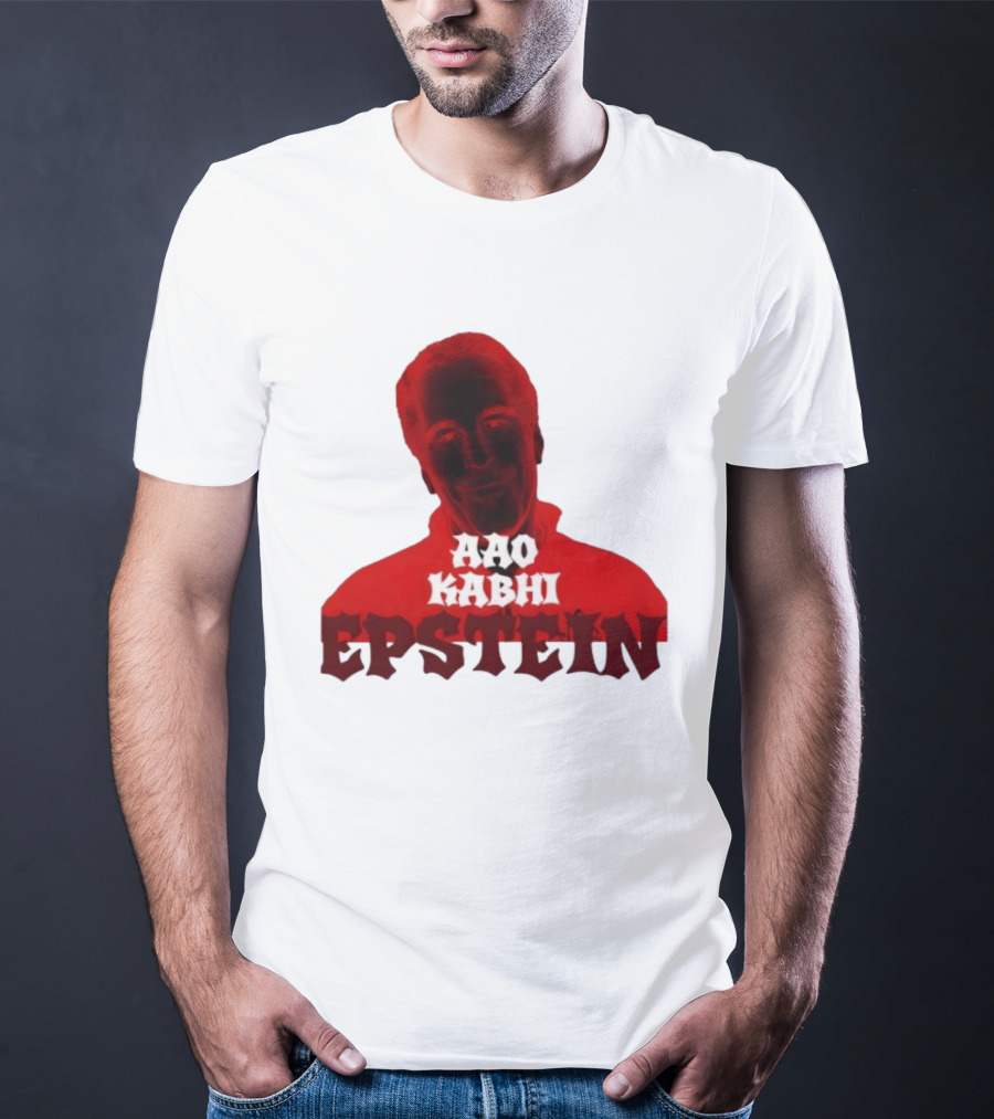 Aao Kabhi Epstein Edgy Meme T-Shirt