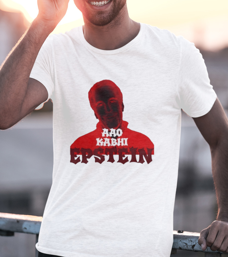 Aao Kabhi Epstein Edgy Meme T-Shirt