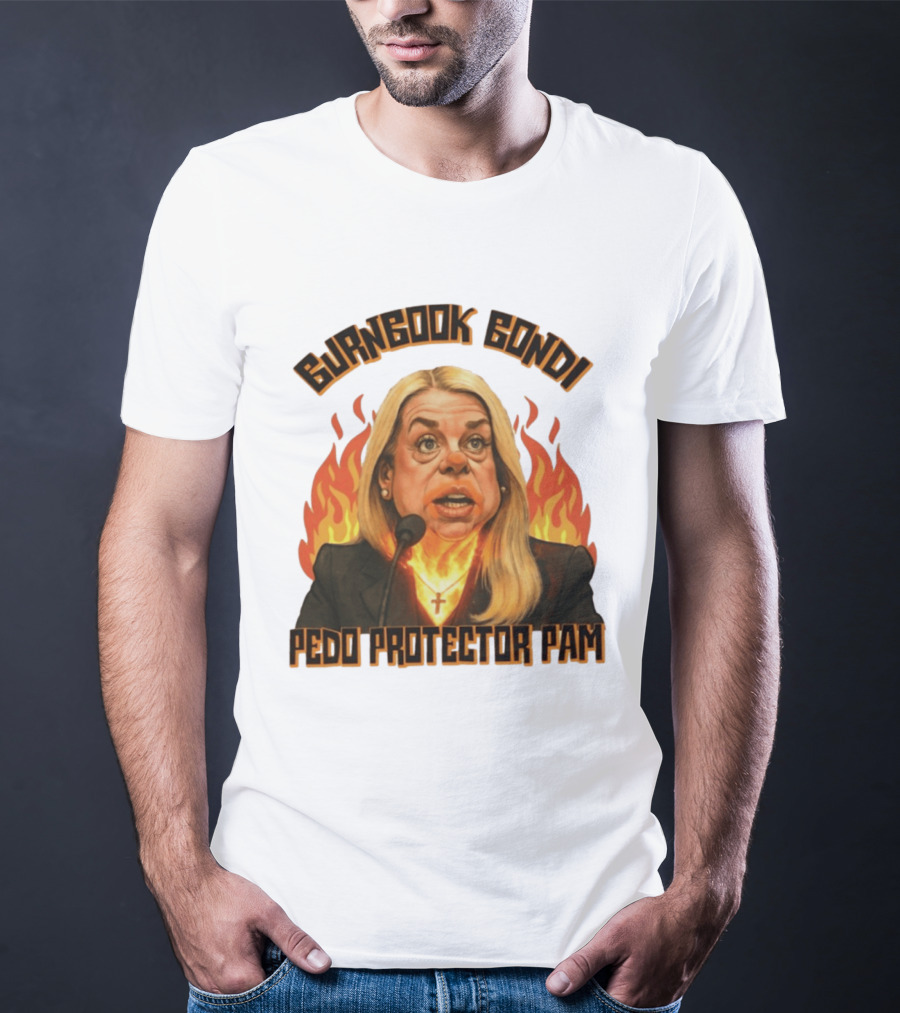 Burnbook Bondi Pedo Protector Pam Flame T-Shirt