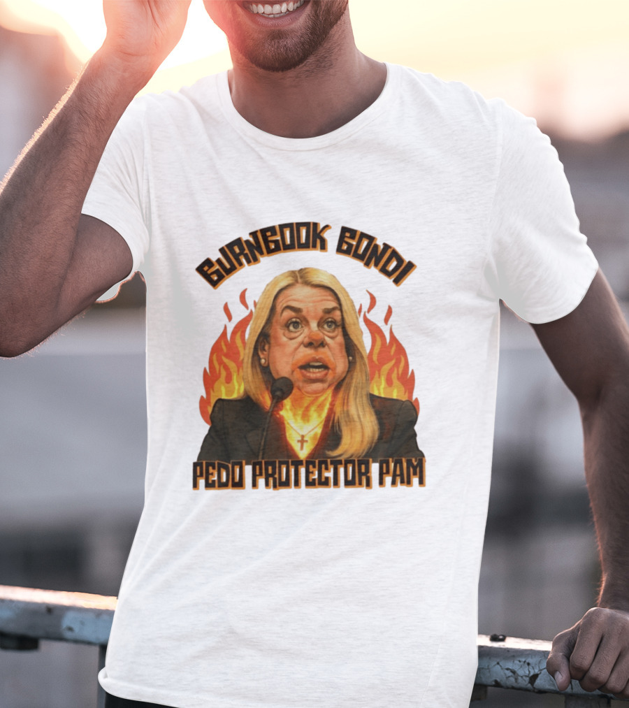 Burnbook Bondi Pedo Protector Pam Flame T-Shirt