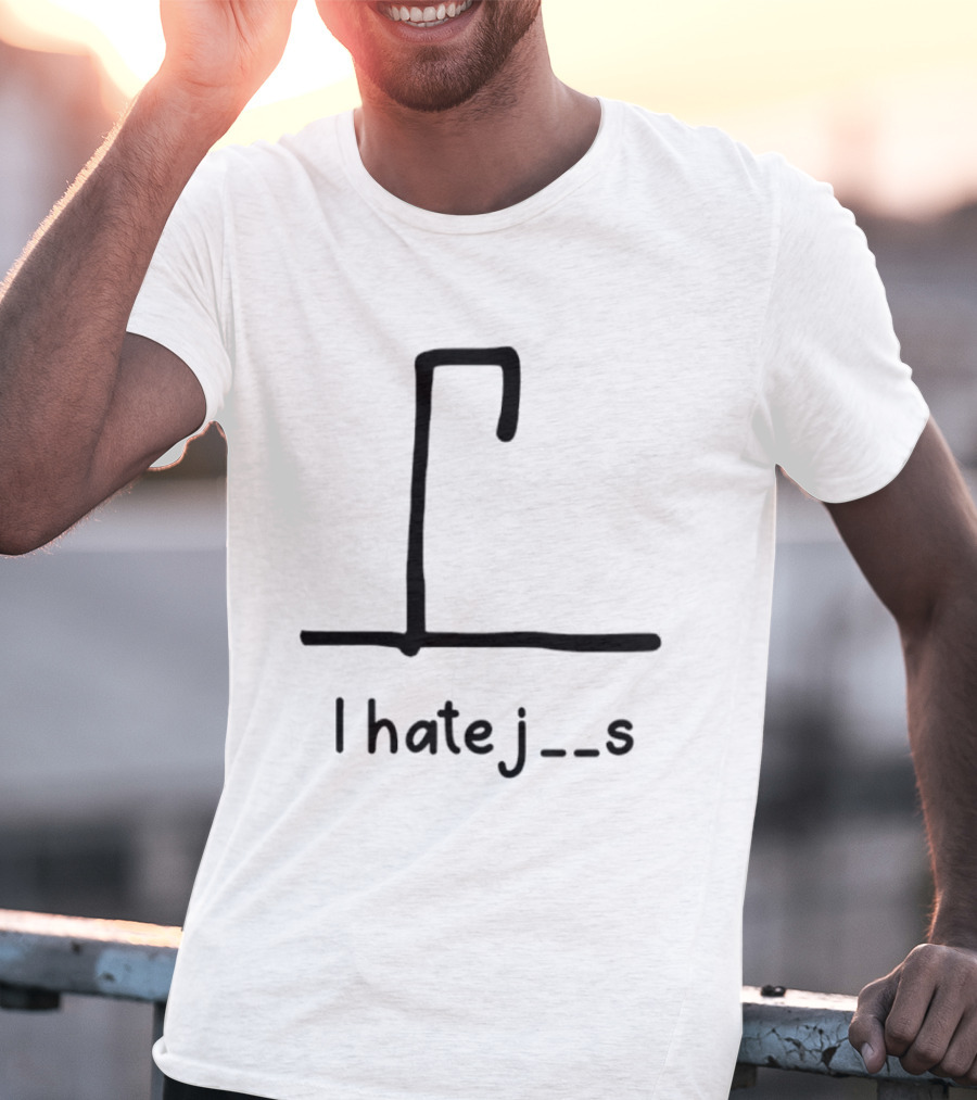 I Hate Jews_fill In Phrase Puzzle T-Shirt