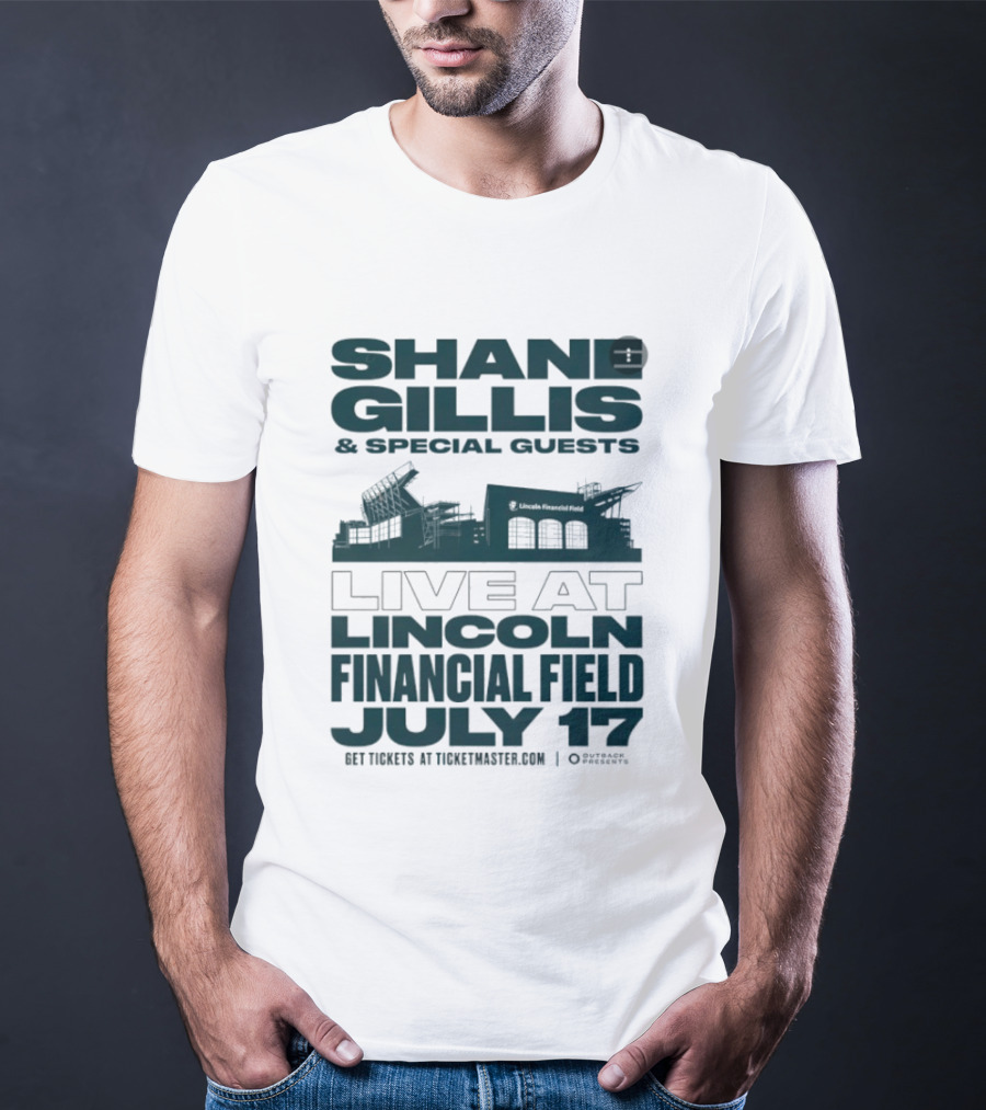 Shane Gillis And Special Guests Live At Lincoln Financial Field July 17 Event Promotion T-Shirt