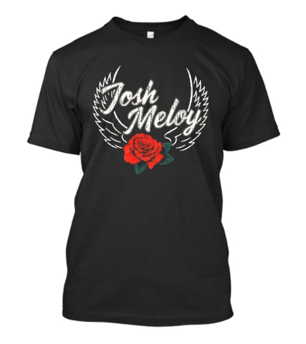 Josh Meloy Wings And Rose T-Shirt