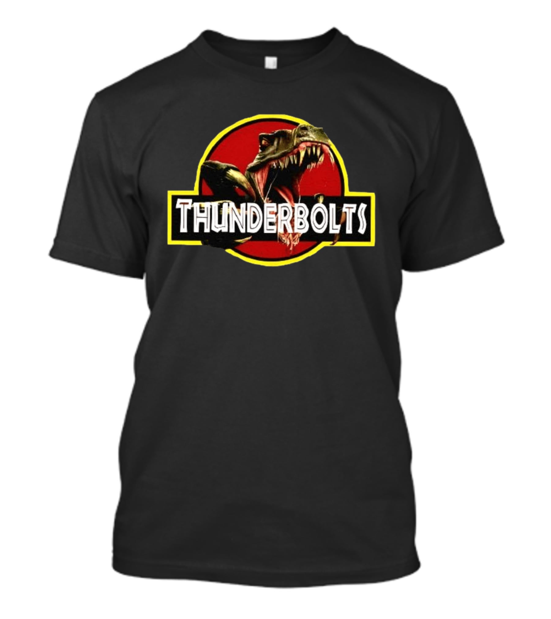 Thunderbolts Dinosaur Emblem Jurassic T-Shirt