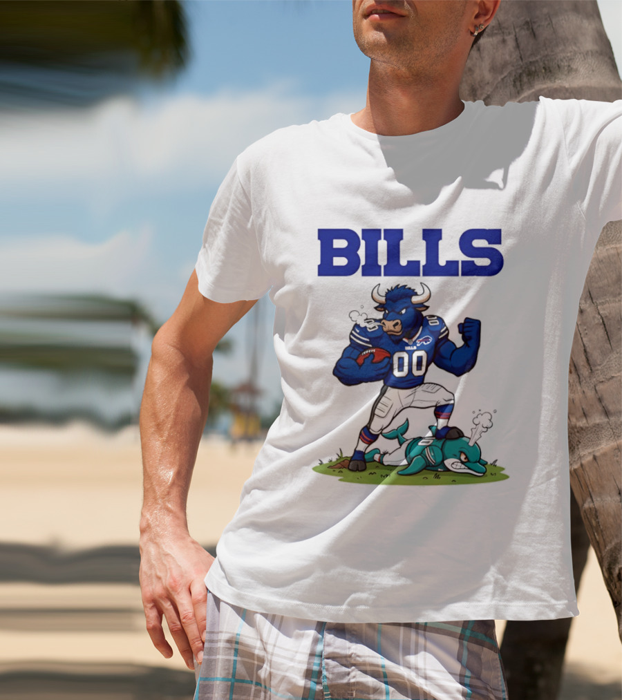 Buffalo Bills Vs Miami Dolphins Beat Dolphins Rivalries T-Shirt