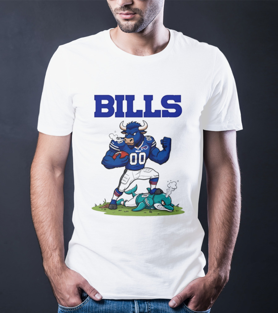 Buffalo Bills Vs Miami Dolphins Beat Dolphins Rivalries T-Shirt