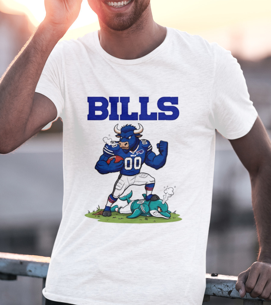 Buffalo Bills Vs Miami Dolphins Beat Dolphins Rivalries T-Shirt