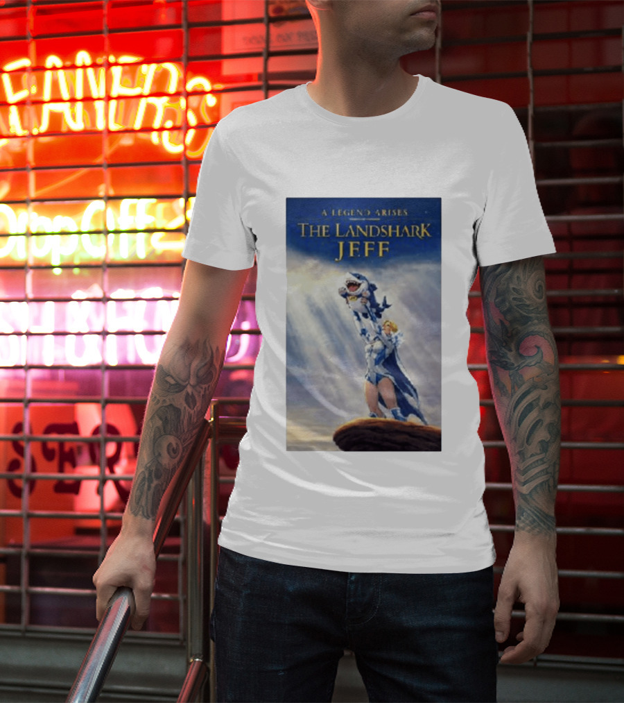 A Legend Arises The Landshark Jeff Emma Frost Lion King Scene T-Shirt