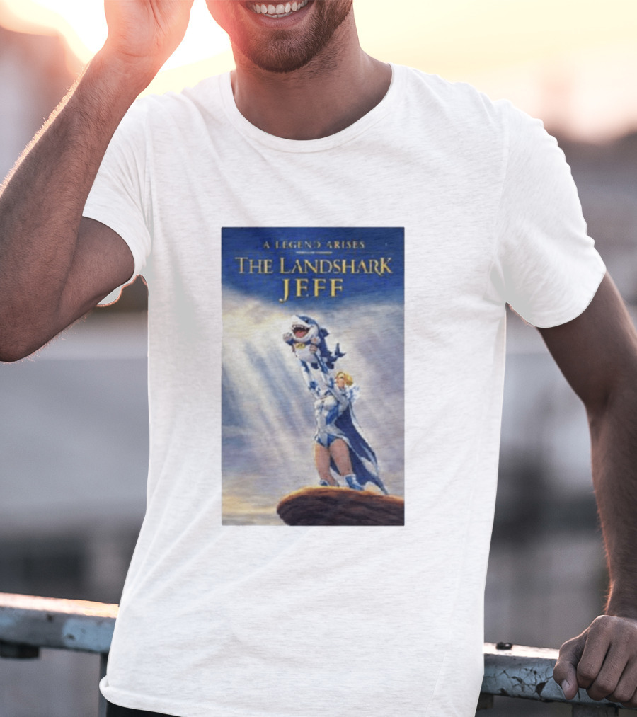 A Legend Arises The Landshark Jeff Emma Frost Lion King Scene T-Shirt