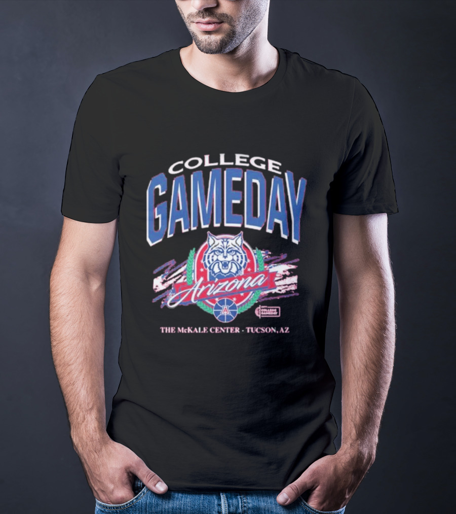 Arizona College Gameday Wildcats McKale Center Tucson AZ T-Shirt