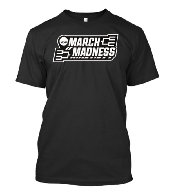 NCAA March Madness Single Color Bracket T-Shirt
