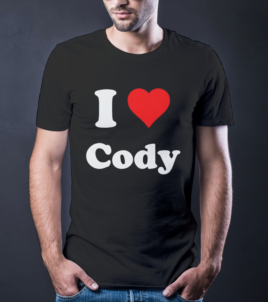 I Love Cody Heart T-Shirt