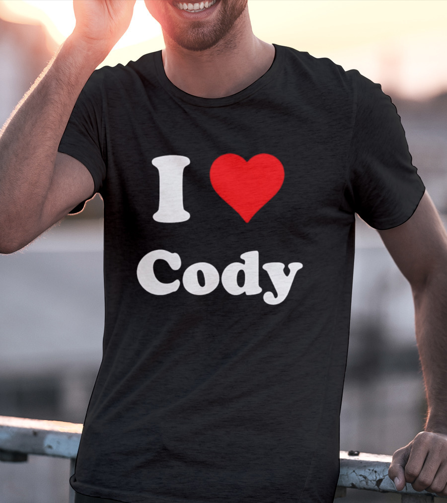 I Love Cody Heart T-Shirt