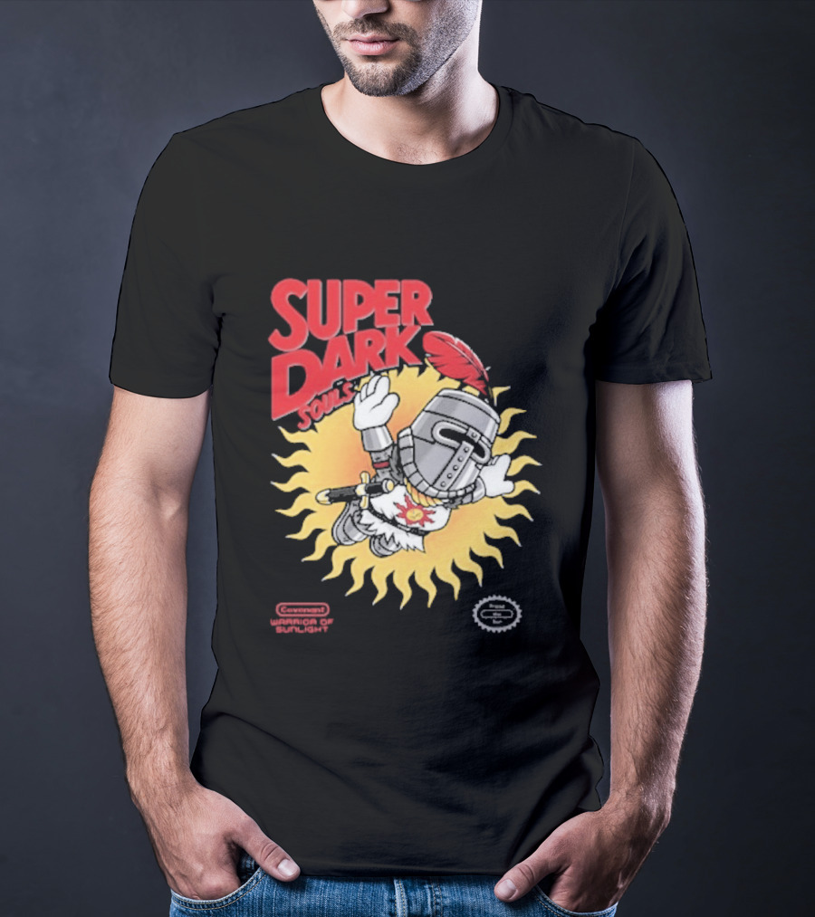 Super Dark Souls Praise The Sun Solaire T-Shirt