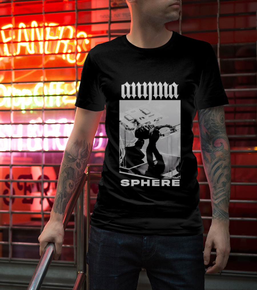 Anyma Sphere Robot And Vintage Synthesizer T-Shirt
