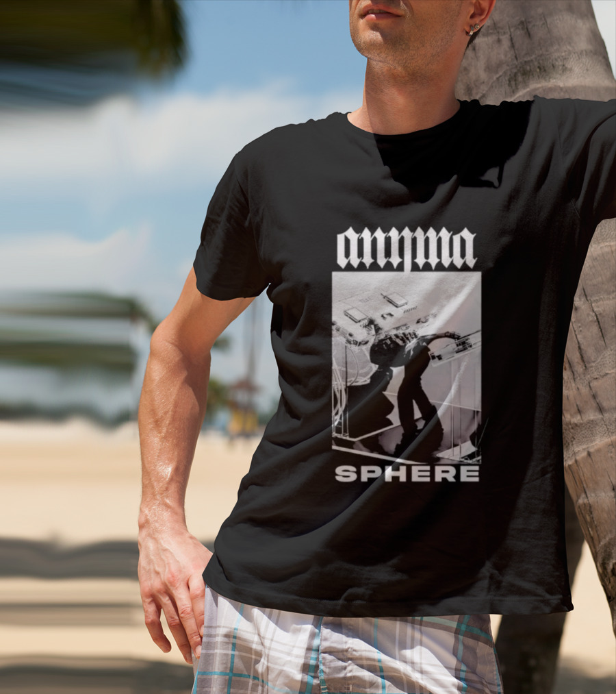 Anyma Sphere Robot And Vintage Synthesizer T-Shirt