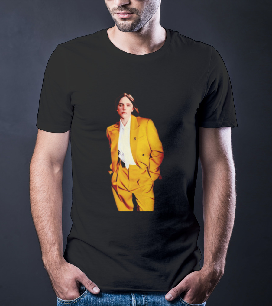 Billie Eilish Yellow Suit Fashion T-Shirt