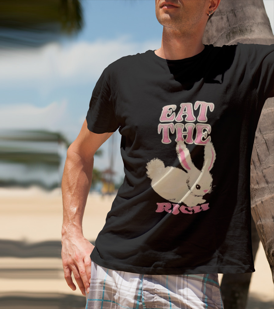 Eat The Rich Bunny T-Shirt