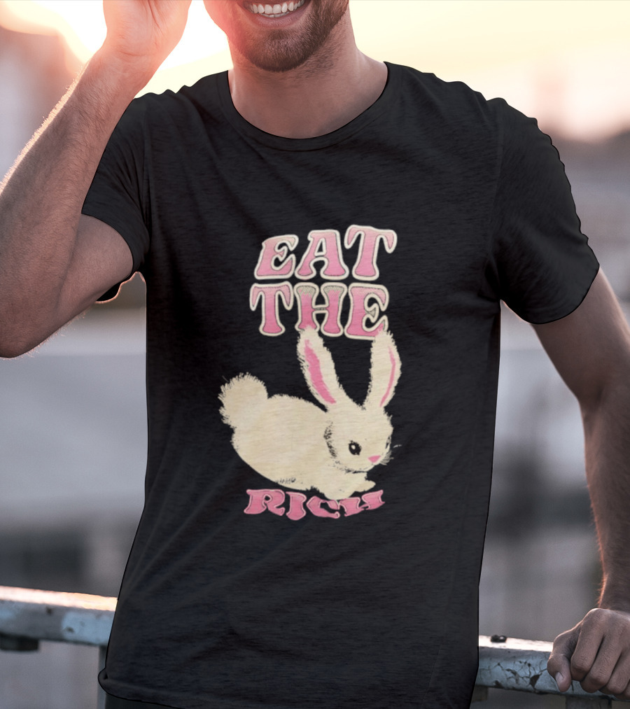 Eat The Rich Bunny T-Shirt