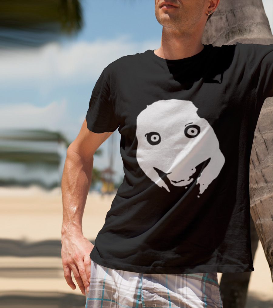 Remera Jeff The Killer Creepy Face Distorted Horror Meme T-Shirt