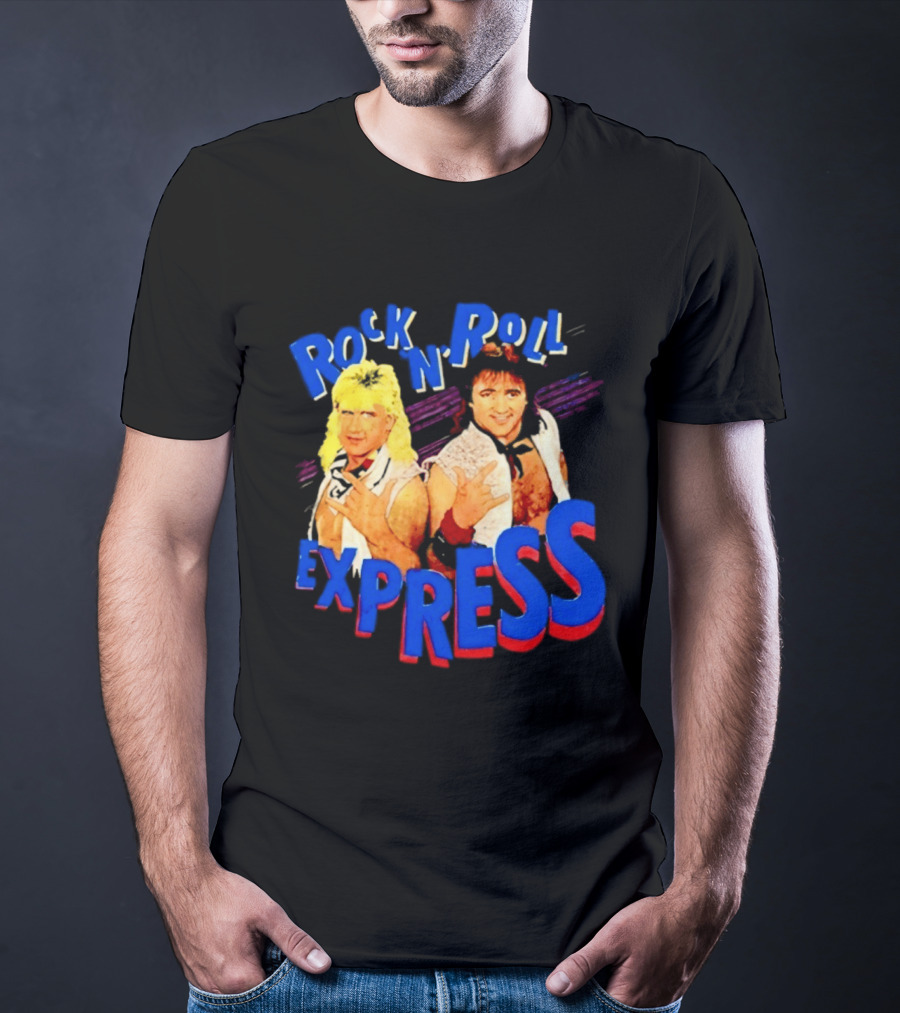 Rock N Roll Express Wrestling Tag Team Legends T-Shirt