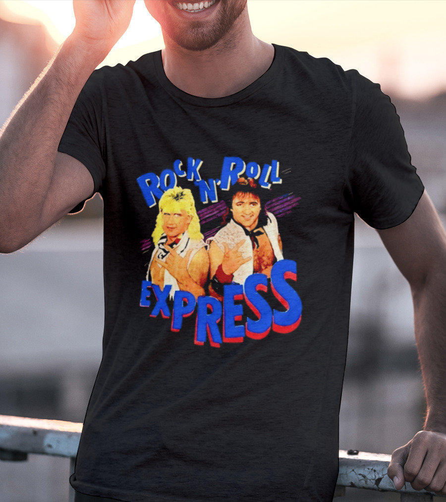 Rock N Roll Express Wrestling Tag Team Legends T-Shirt
