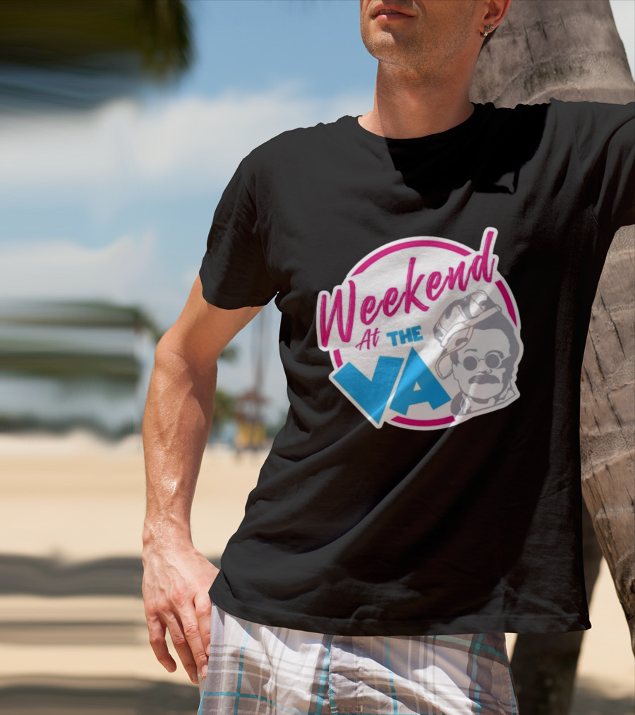 Weekend At The VA Iconic Silhouette Throwback T-Shirt