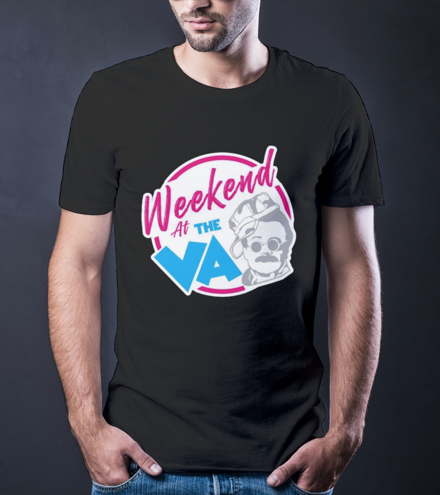Weekend At The VA Iconic Silhouette Throwback T-Shirt