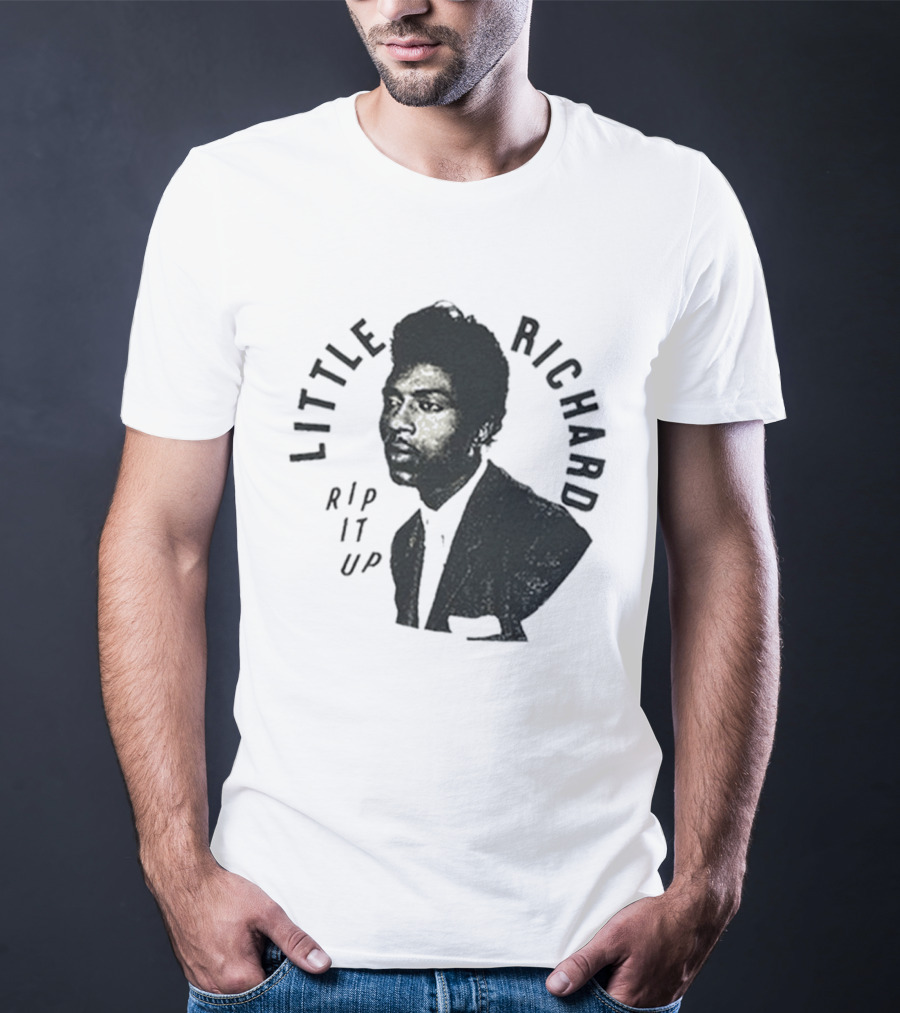 Little Richard Rip It Up Vintage Style Iconic Music T-Shirt