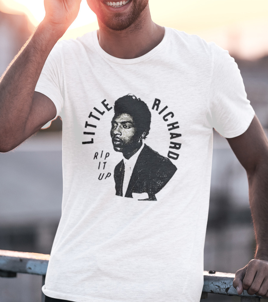 Little Richard Rip It Up Vintage Style Iconic Music T-Shirt