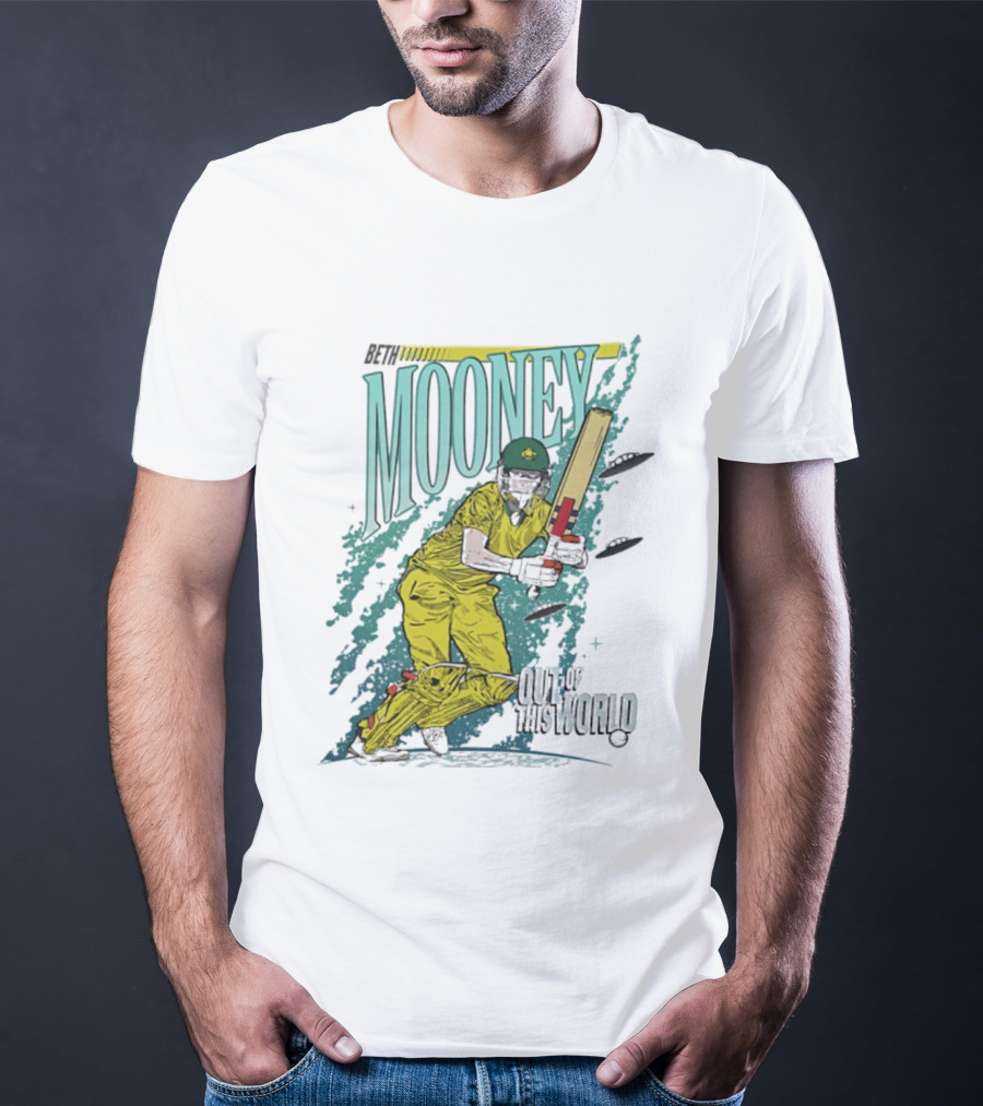 Beth Mooney Out Of This World Cricket T-Shirt