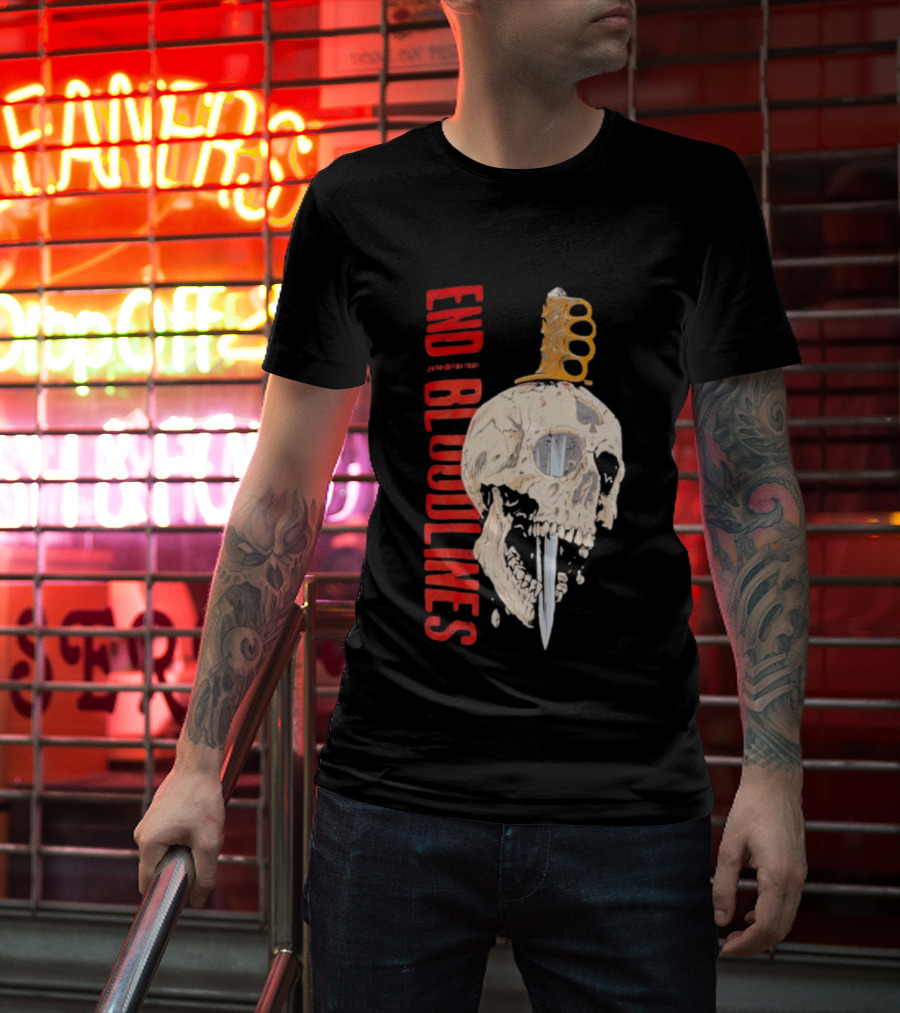 End Bloodlines Skull Dagger T-Shirt