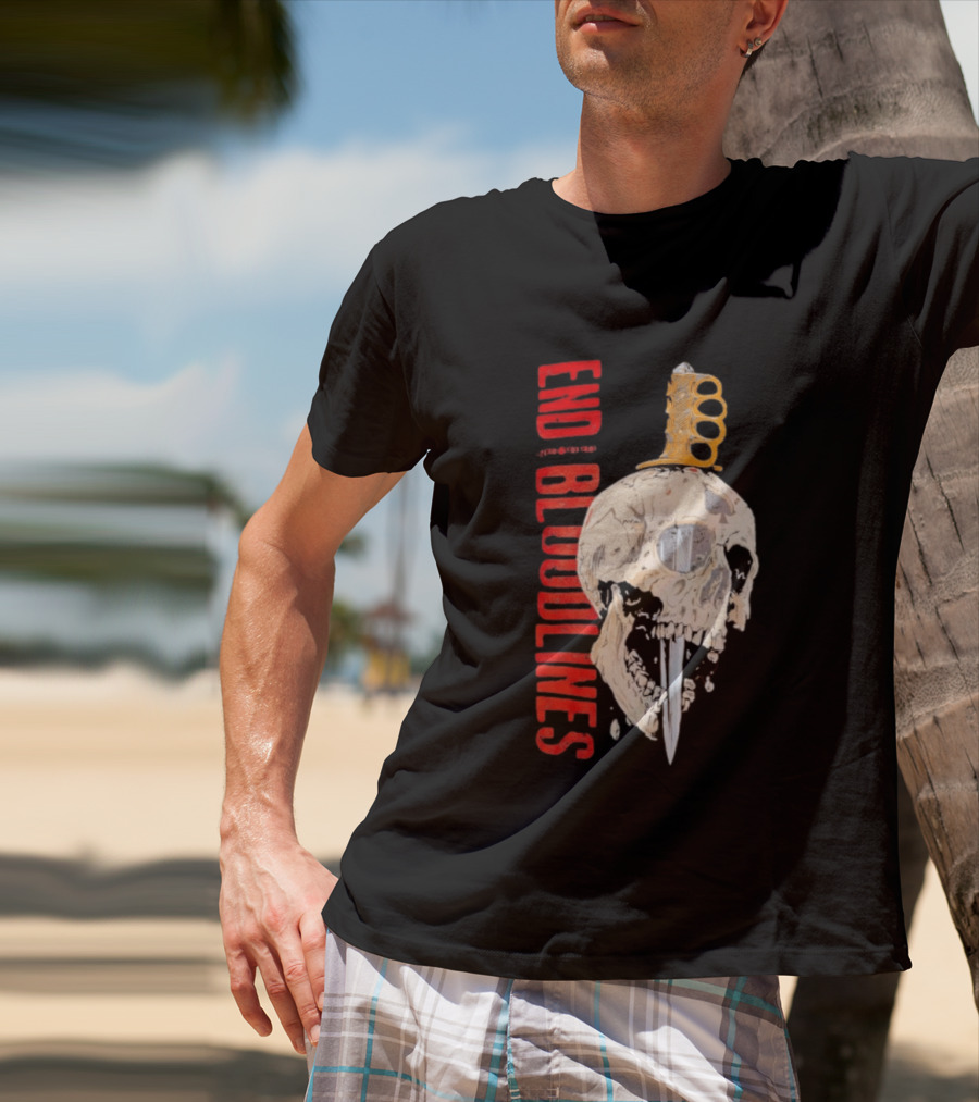 End Bloodlines Skull Dagger T-Shirt