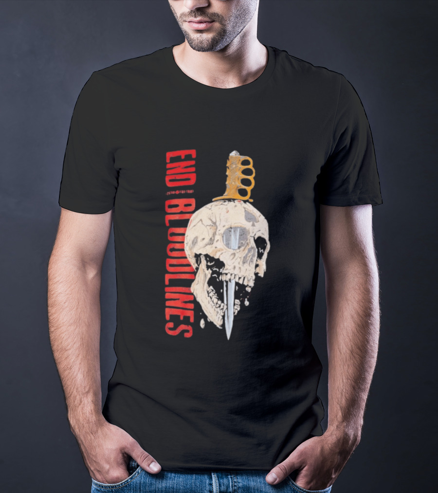 End Bloodlines Skull Dagger T-Shirt