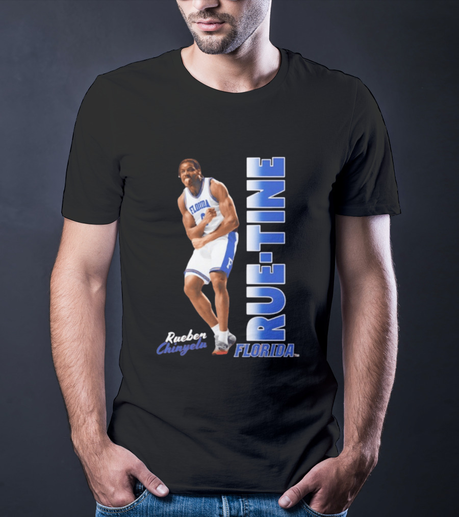 Rueben Chinyelu Florida Gators Rue Tine Basketball T-Shirt
