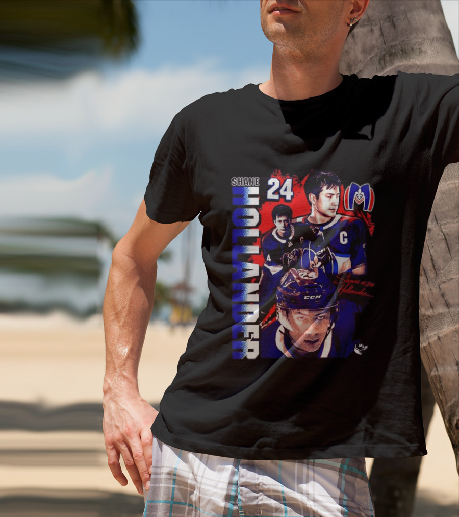Shane Hollander 24 MLH Hockey Heated Rivalry Romantic T-Shirt